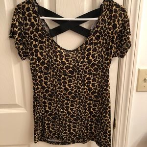 Cheetah print top